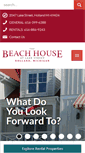 Mobile Screenshot of lakemichiganbeachhouse.com
